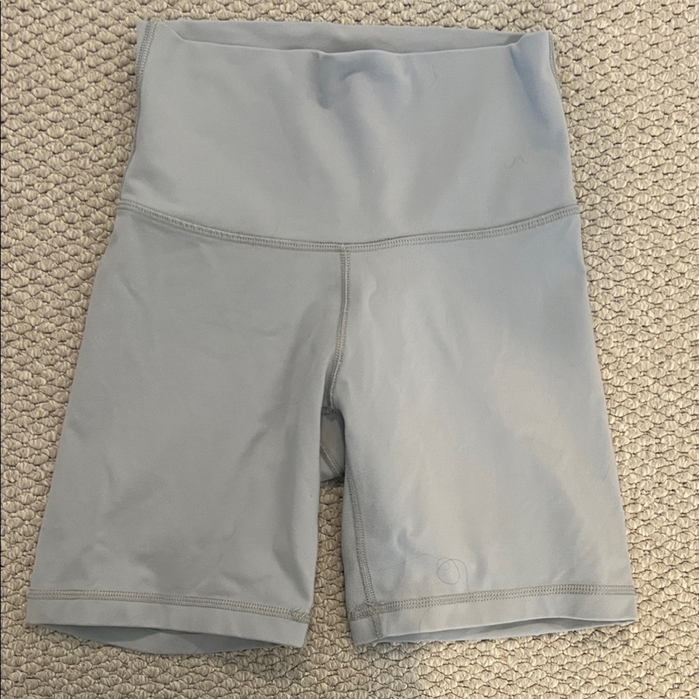 Women's blue-grey TNA High-Waisted Shorts